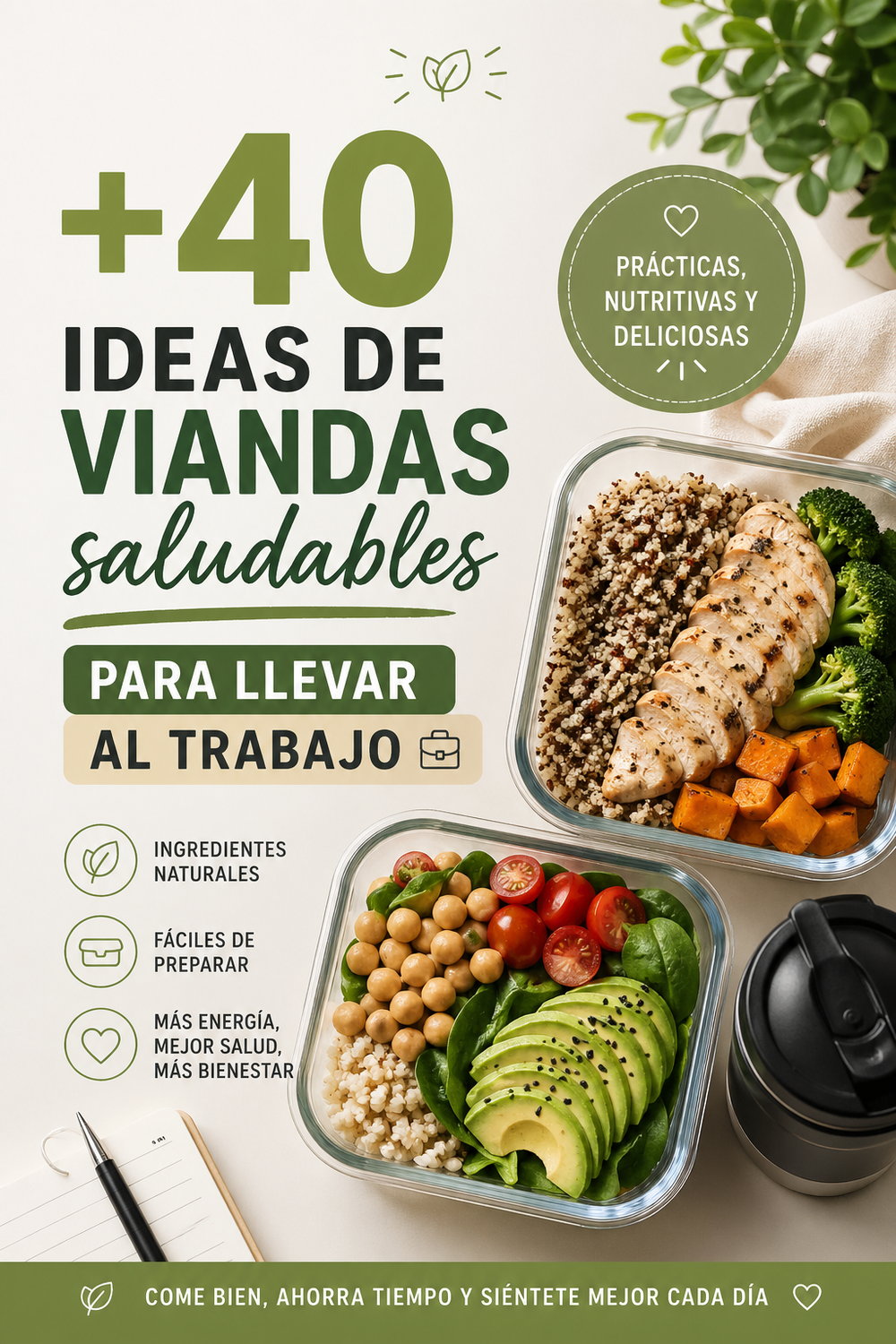 +40 VIANDAS SALUDABLES PARA LLEVAR AL TRABAJO